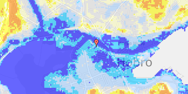 Ekstrem regn på H I Biesgade 12, 2. d