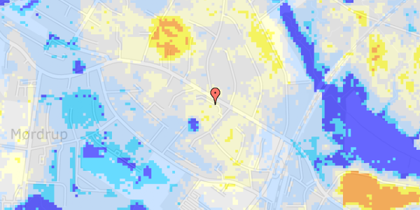 Ekstrem regn på Fredensvej 81C, 1. 