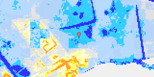 Ekstrem regn på Hf. Bergmannshave 18