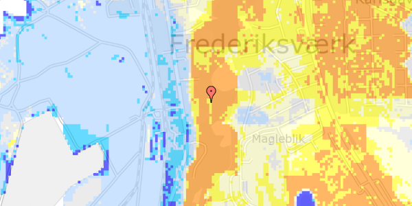 Ekstrem regn på Kastaniealle 8