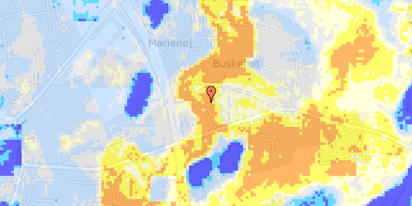 Ekstrem regn på Mariehøjvej 23, 2. 70
