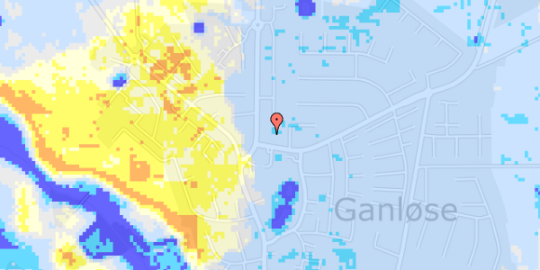 Ekstrem regn på Farumvej 1