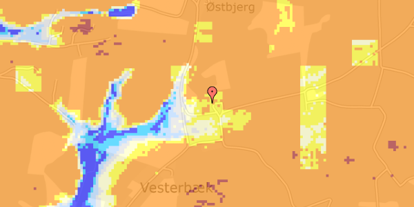 Ekstrem regn på Vesterbæk 40B