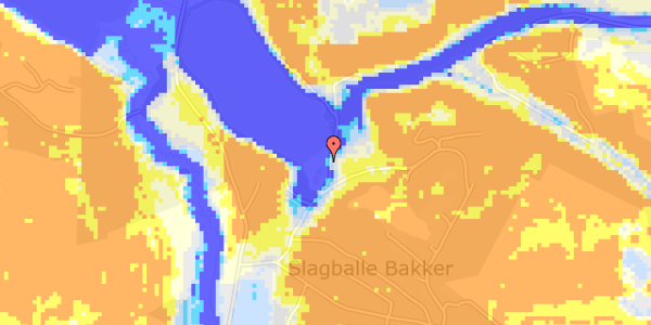 Ekstrem regn på Karlsøvej 1B