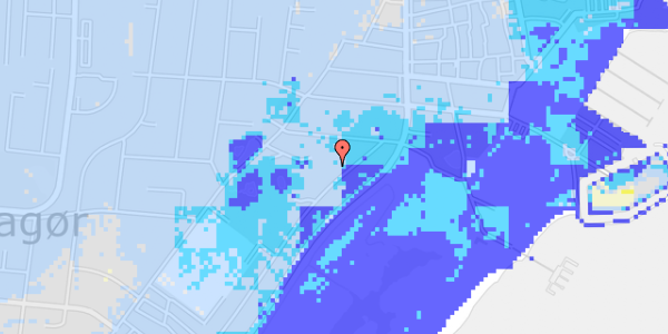 Ekstrem regn på Strandjægervej 3, st. 25