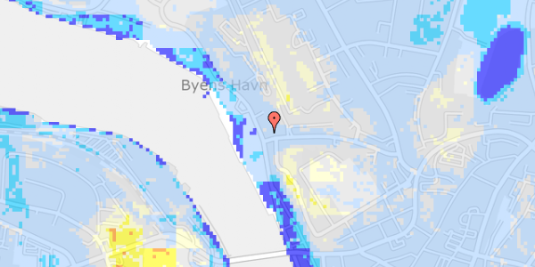 Ekstrem regn på Nørre Havnegade 40, 2. 12