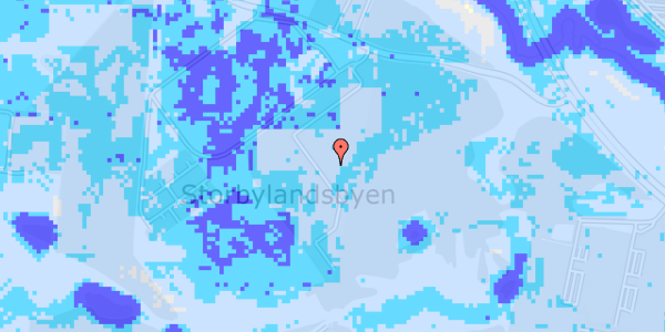 Ekstrem regn på Haveforeningen Marienlyst 83