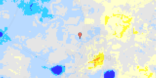 Ekstrem regn på Doubletvej 2