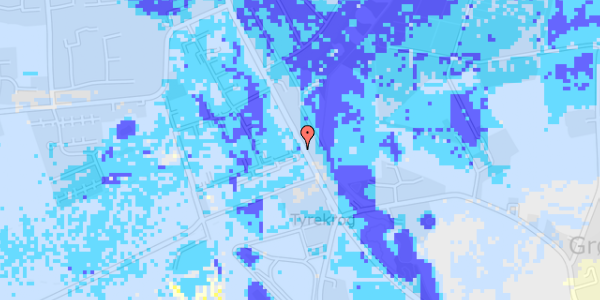 Ekstrem regn på Fynsvej 25