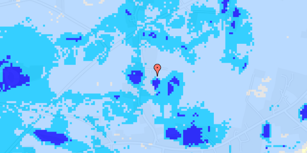 Ekstrem regn på Dammegade 28E