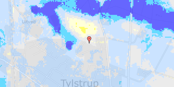 Ekstrem regn på Tylstrupparken 26