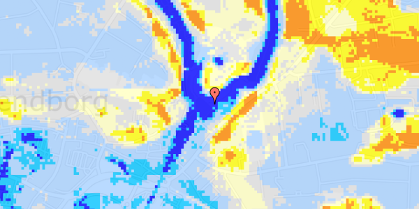 Ekstrem regn på Nyborgvej 29