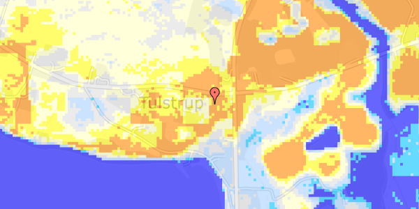 Ekstrem regn på Tulstrupvej 84