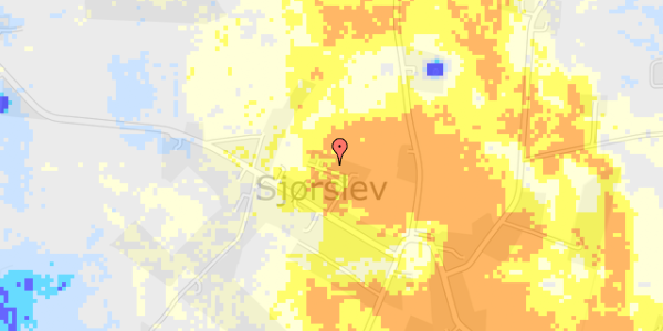 Ekstrem regn på Flamming Mose Vej 24