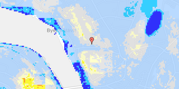 Ekstrem regn på Helgolandsgade 36, 1. 12