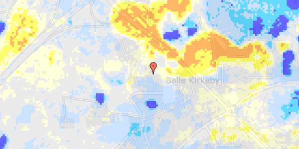 Ekstrem regn på Tvebaksvej 7