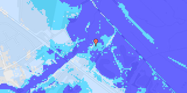 Ekstrem regn på Skagensvej 196