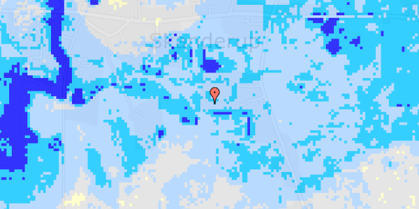 Ekstrem regn på Ejersmindevej 15