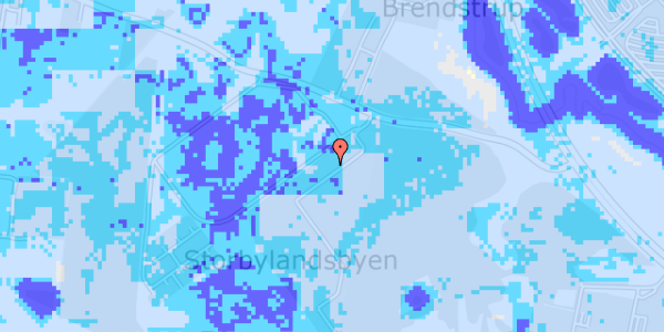 Ekstrem regn på Haveforeningen Marienlyst 22