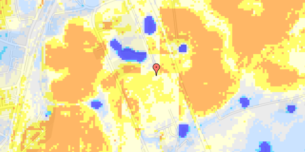 Ekstrem regn på Østre Alle 3