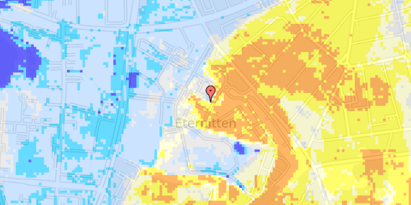 Ekstrem regn på Ditlev Bergs Vej 16, 5. th