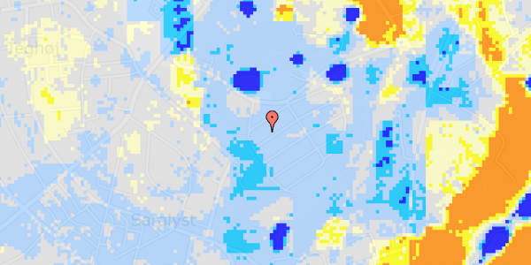 Ekstrem regn på Haveforeningen Skovlunden 22