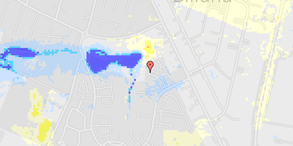 Ekstrem regn på Bakkelien 36