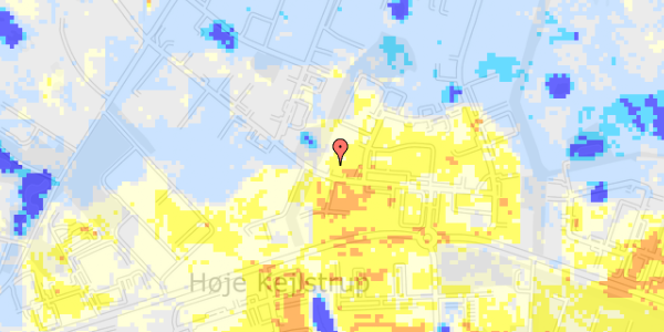 Ekstrem regn på Priorsvej 24