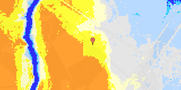 Ekstrem regn på Hessellundvej 3