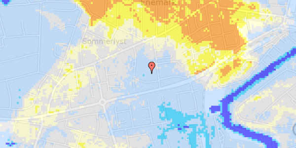 Ekstrem regn på Solkrogen 6A