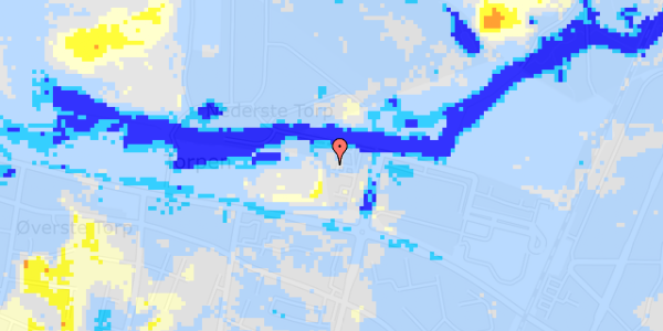 Ekstrem regn på Torphusene 55