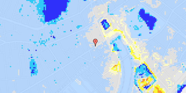 Ekstrem regn på Istedgade 12, 3. 