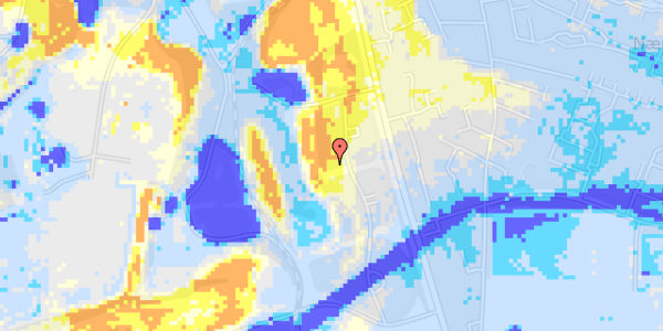 Ekstrem regn på Brandhøjvej 44B