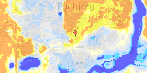 Ekstrem regn på Egehøj 24