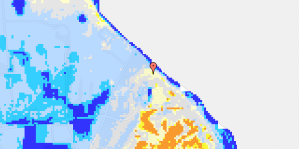 Ekstrem regn på Strandparken 82, 1. 202