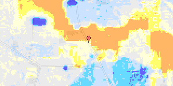 Ekstrem regn på Trudsholmvej 18A