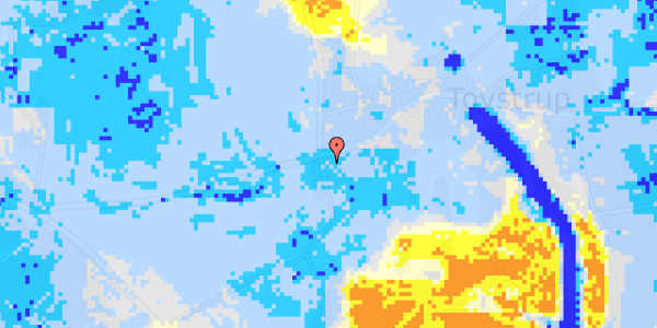 Ekstrem regn på Johannes Jensens Vej 14A