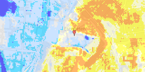 Ekstrem regn på Kildestrømmen 4, 4. 2