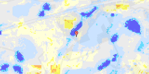 Ekstrem regn på Tokhøjvej 2