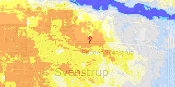 Ekstrem regn på Godthåbsvej 53