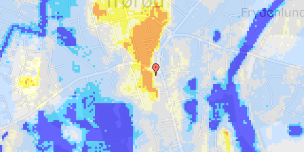 Ekstrem regn på Kohavevej 3D