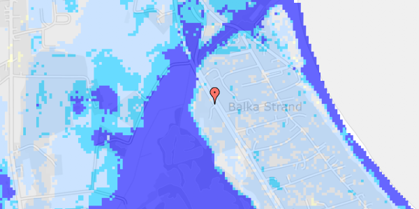 Ekstrem regn på Sdr Landevej 60