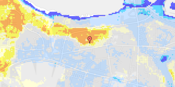 Ekstrem regn på Ølbyvej 46, st. th