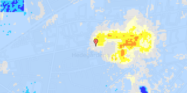 Ekstrem regn på Københavnsvej 80