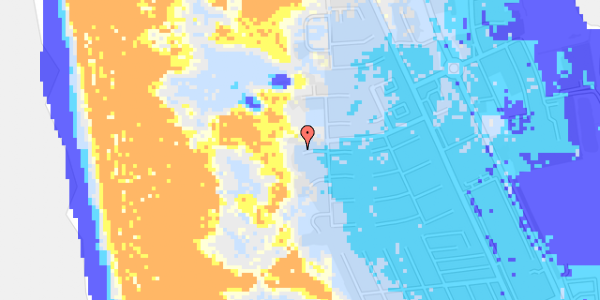 Ekstrem regn på Minervavej 30