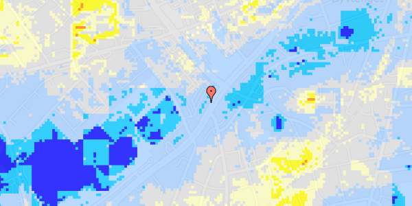 Ekstrem regn på Skanderborgvej 190