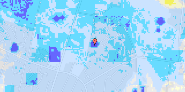 Ekstrem regn på Langelandsvej 30, st. 3