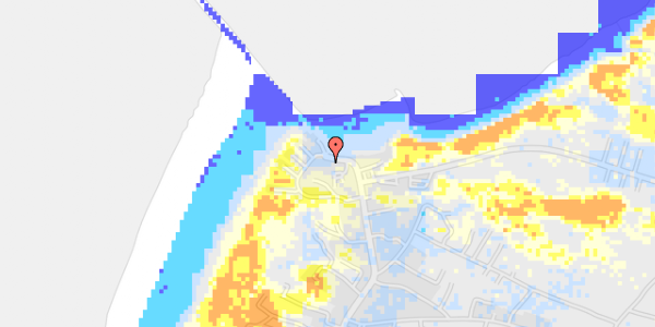 Ekstrem regn på Vesterhavsgade 145