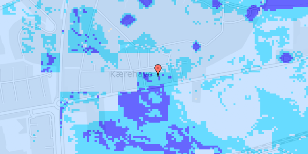 Ekstrem regn på Kærehave Skovvej 13, st. 11