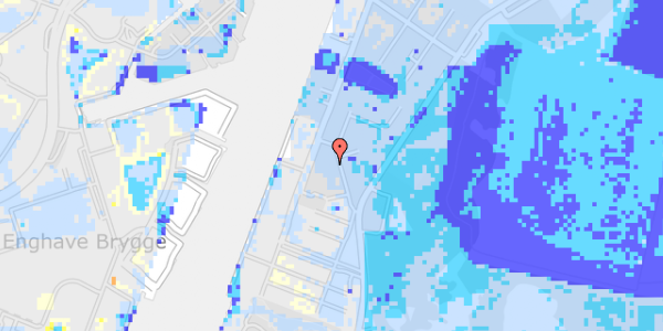 Ekstrem regn på Drechselsgade 4A, 5. th